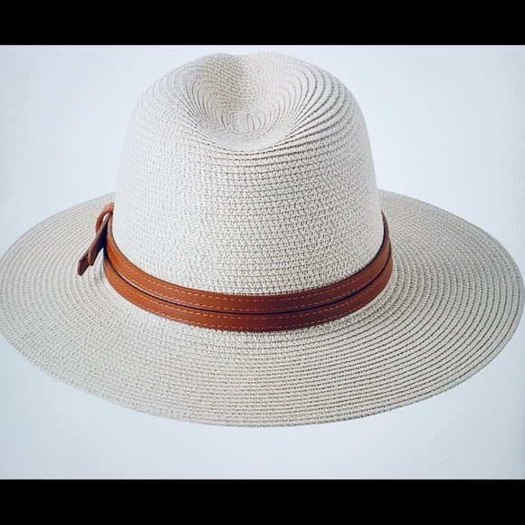 PANAMA SOFT SHAPED HAT WHITE OR CREAM - Picture 2 of 9